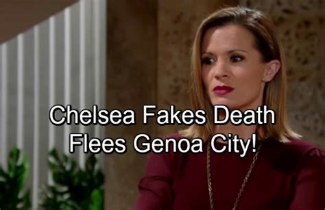 chloe fakes her death young and the restless